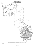 OVEN (CONTINUED) Diagram and Parts List for RM973PXLT0  Whirlpool Microwave Oven Combo
