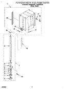 POWERSCREW AND RAM Diagram and Parts List for TC900QPDQ1  Whirlpool Trash Compactor