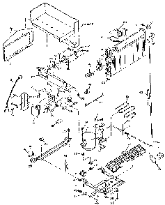 Unit Parts Diagram and Parts List for 106W14F  Kenmore Refrigerator