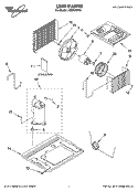 UNIT PARTS Diagram and Parts List for ACM124PT0  Whirlpool Air Conditioner