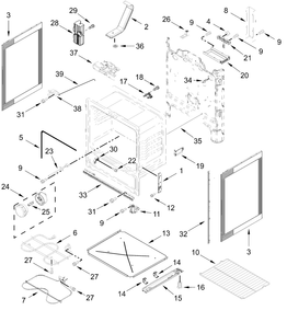 Part Location Diagram of W11750813 Whirlpool Block-Term
