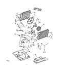 UNIT Diagram and Parts List for ACQ184XY1  Whirlpool Air Conditioner