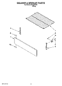 Part Location Diagram of 8272943 Whirlpool PANEL