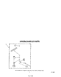 MISCELLANEOUS Diagram and Parts List for LA5950XSW0  Whirlpool Washer