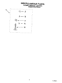 MISCELLANEOUS, OPTIONAL Diagram and Parts List for LSQ9010KQ0  Whirlpool Washer