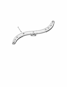 Lower Washarm Parts Diagram and Parts List for 66513262K111  Kenmore Dishwasher