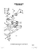 METER CASE Diagram and Parts List for CA2751XWW0  Whirlpool Washer