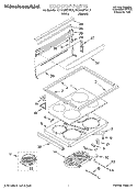 COOKTOP Diagram and Parts List for KERC607EAL4  KitchenAid Range
