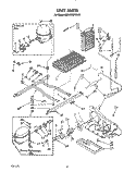 Part Location Diagram of 2154654 Whirlpool Relay Overload To Obtain Relay.