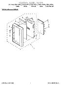 CONTROL PANEL Diagram and Parts List for KHMS105EBS0  KitchenAid Microwave