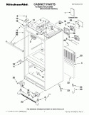 Part Location Diagram of W10423562 Whirlpool TECH SHEET