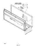SECTION Diagram and Parts List for EH1500XPM5  Whirlpool Freezer