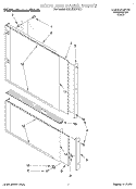 Part Location Diagram of 9741632 Whirlpool PANEL