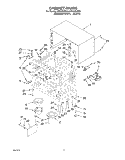 Part Location Diagram of 4393249 Whirlpool Motor, Turntable