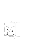MISCELLANEOUS Diagram and Parts List for LA6800XSN1  Whirlpool Washer