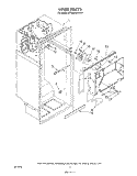 LINER Diagram and Parts List for ET20DKXVN01  Whirlpool Refrigerator