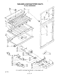 BREAKER AND PARTITION Diagram and Parts List for KTRF20KVAL00  Whirlpool Refrigerator
