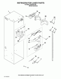 Part Location Diagram of W10237018 Whirlpool RELEASE VALVE