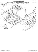 Part Location Diagram of WP7720P531-60 Whirlpool Control Panel