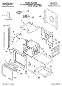 Part Location Diagram of WP8304381 Whirlpool Electronic Control Board