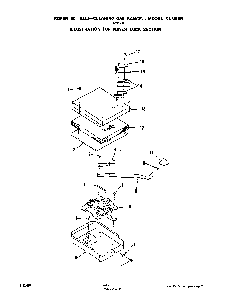Power Lock Diagram and Parts List for 1456*2A  Roper Range