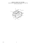 UPPER BODY Diagram and Parts List for 1833W0A  Whirlpool Range
