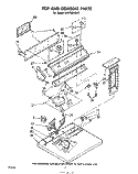 SECTION Diagram and Parts List for LE5780XMW1  Whirlpool Dryer