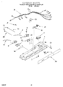 CONTROL, LIT/OPTIONAL Diagram and Parts List for KSRS22QFWH00  KitchenAid Refrigerator