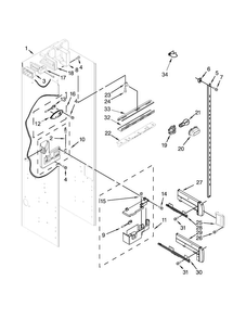 Part Location Diagram of W10691179 Whirlpool CONTRL-BOX