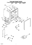 Part Location Diagram of 8542575 Whirlpool SWITCH-WL