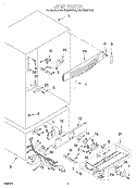 LINER Diagram and Parts List for KBLS36MHX00  KitchenAid Refrigerator