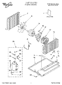 SECTION Diagram and Parts List for ACU072XH0  Whirlpool Air Conditioner