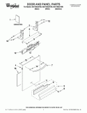 Part Location Diagram of W10873052 Whirlpool HANDLE