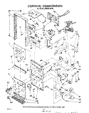 CONTROL Diagram and Parts List for RHM973PP0  Whirlpool Range