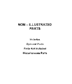 Optional parts (not included) Diagram and Parts List for WOS31ES7JS01  Whirlpool Wall Oven