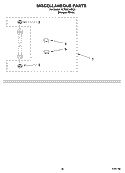 MISCELLANEOUS  PARTS, OPTIONAL PARTS (NOT INCLUDED) Diagram and Parts List for YLTE6234DQ3  Whirlpool Washer Dryer Combo