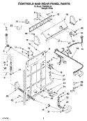 Part Location Diagram of 3954931 Whirlpool HARNS-WIRE