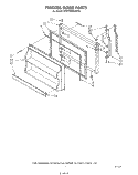 FREEZER DOOR Diagram and Parts List for KTRF22MSTOY0  Whirlpool Refrigerator