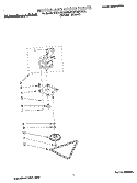 MOTOR AND DRIVE, LIT/OPTIONAL Diagram and Parts List for KUCC151DBL2  KitchenAid Trash Compactor