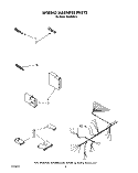 WIRING HARNESS Diagram and Parts List for WU3000V3  Roper Dishwasher
