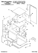 UPPER OVEN, OPTIONAL Diagram and Parts List for KEBI271YBL4  KitchenAid Wall Oven