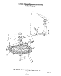 UPPER WASH AND RINSE Diagram and Parts List for KUDS21MS1  KitchenAid Dishwasher