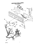 CONTROL PANEL, LIT/OPTIONAL Diagram and Parts List for KUDA22ST5  KitchenAid Dishwasher