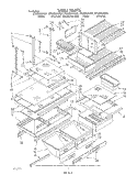 Part Location Diagram of LIT1125573 Whirlpool Service & Wiring Sheet