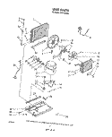UNIT Diagram and Parts List for AC0752XM3  Whirlpool Air Conditioner