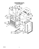 CONTAINER Diagram and Parts List for TC8750XYP1  Whirlpool Trash Compactor