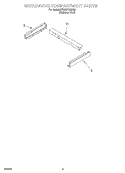 MICROWAVE COMPARTMENT Diagram and Parts List for KEMS378GSS0  KitchenAid Microwave Oven Combo