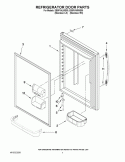 Part Location Diagram of 13107540SQ Whirlpool DOR-FIP Stainless Steel