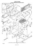 UNIT Diagram and Parts List for KLRF15XSWH10  KitchenAid Refrigerator