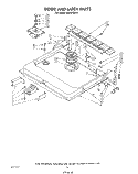 DOOR AND LATCH Diagram and Parts List for KUDI21DS3  KitchenAid Dishwasher